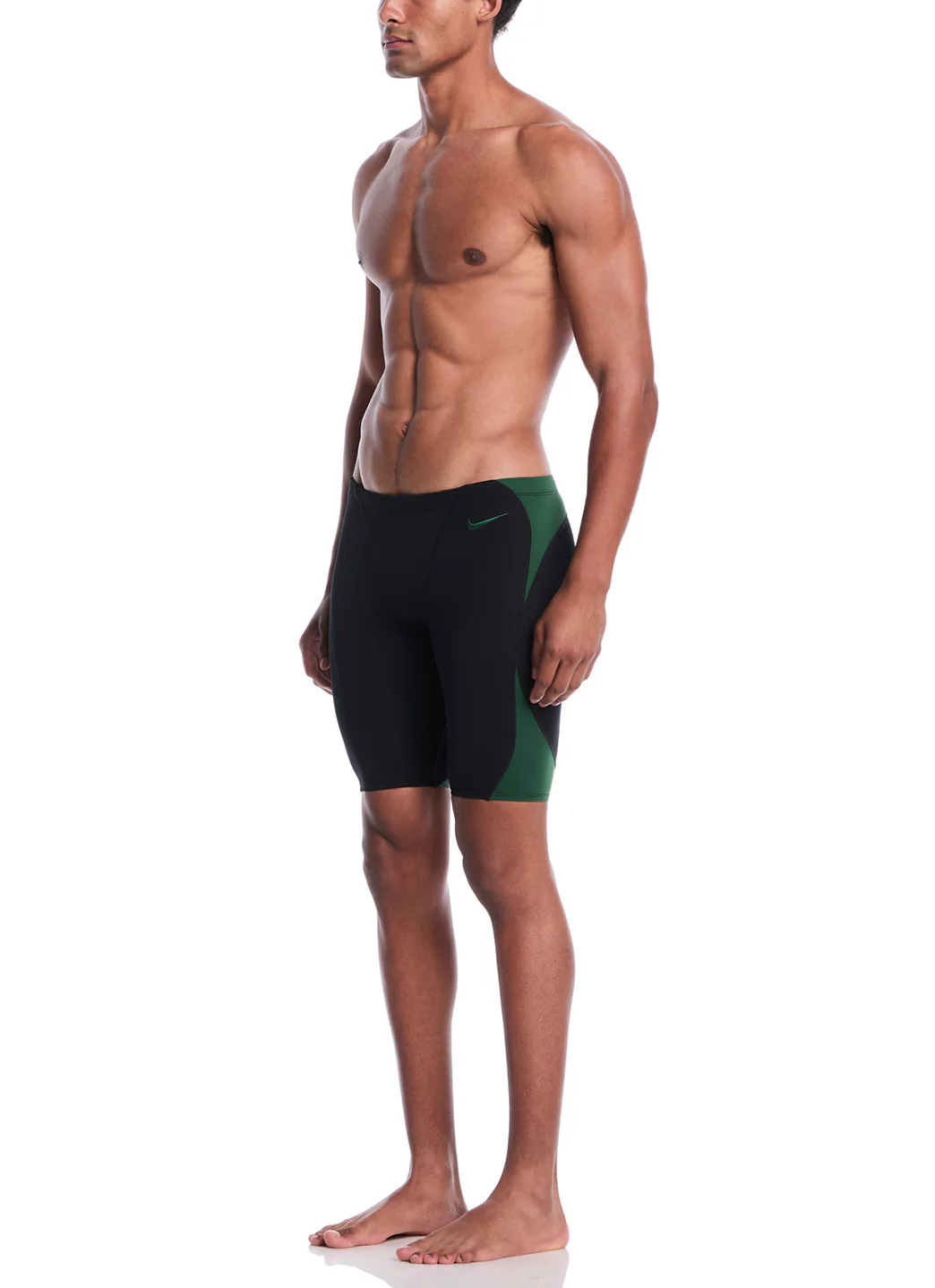 Nike Men's Hydrastrong Fly Colorblock Jammer Swimsuit - Image 53