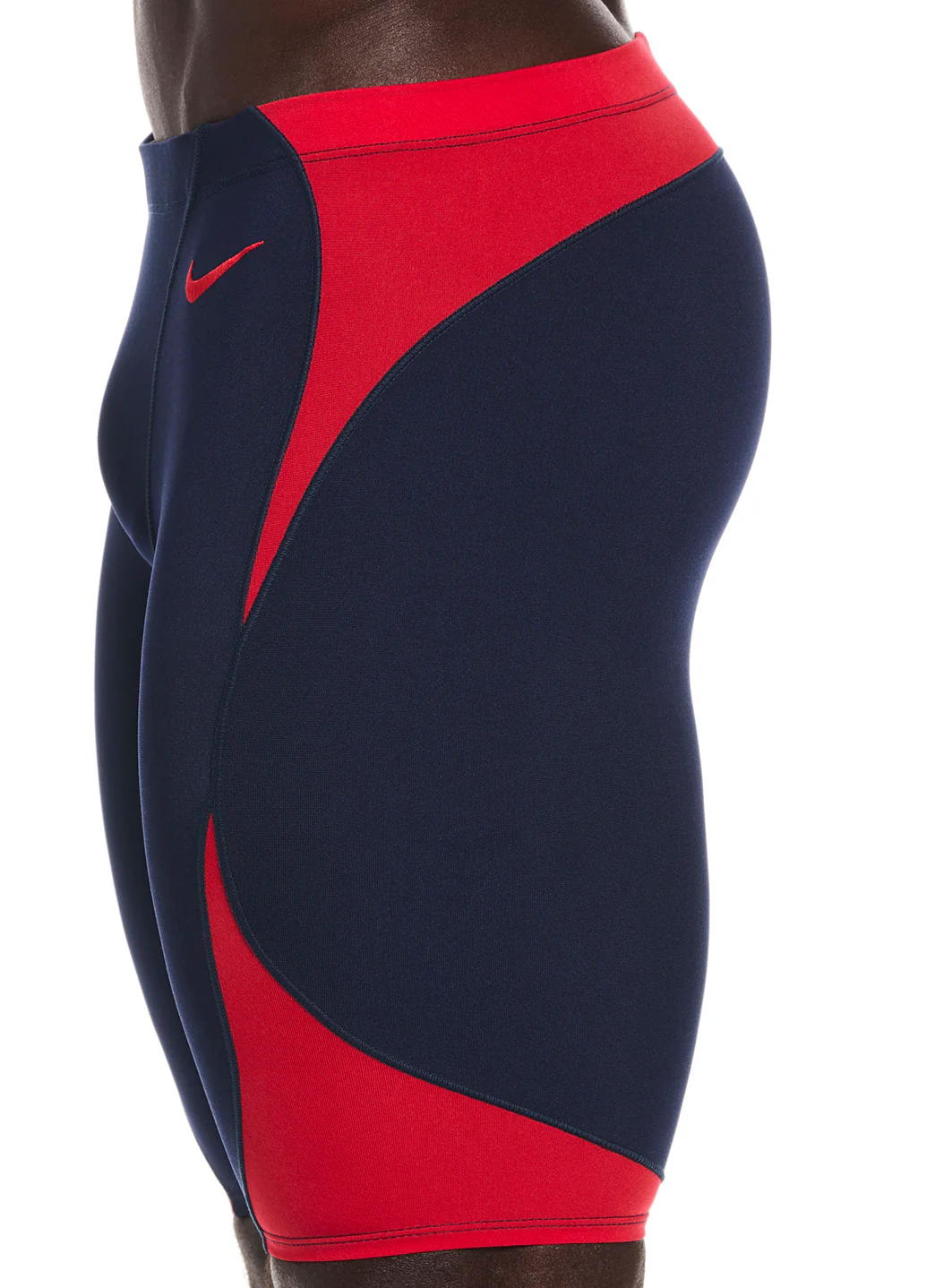 Nike Men's Hydrastrong Fly Colorblock Jammer Swimsuit - Image 62