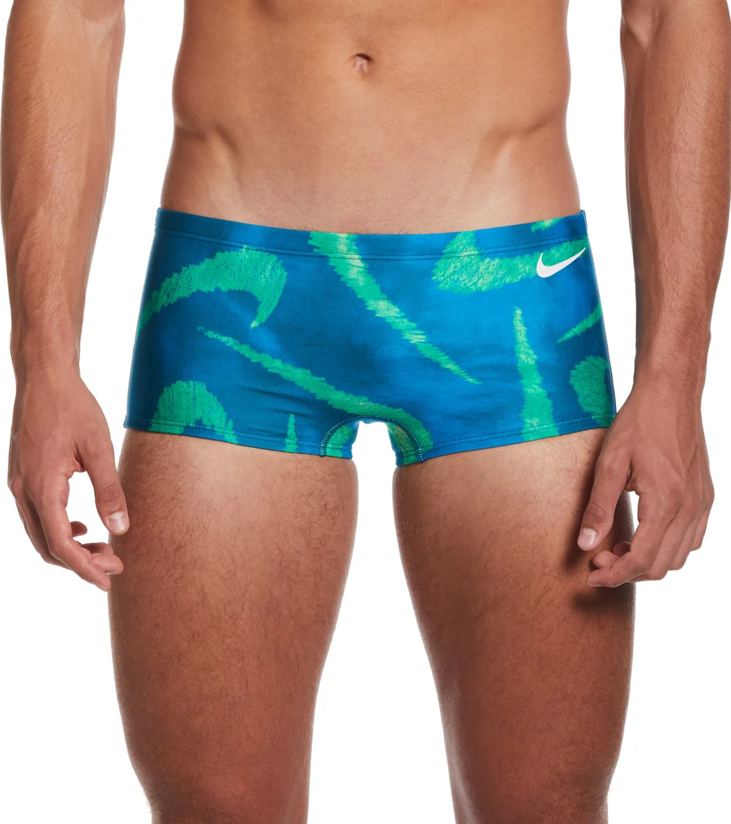Nike Men's HydraStrong Multi Print Square Leg Swimsuit - Image 17