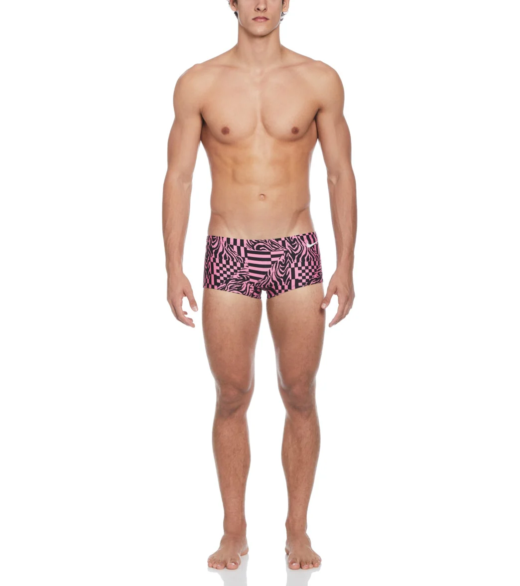 Nike Men's HydraStrong Multi Print Square Leg Swimsuit - Image 3