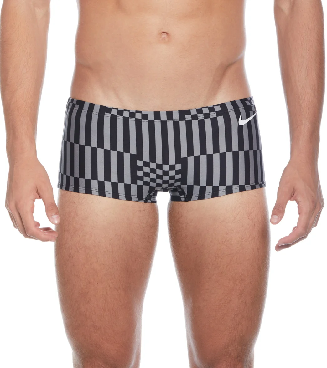 Nike Men's HydraStrong Multi Print Square Leg Swimsuit - Image 9