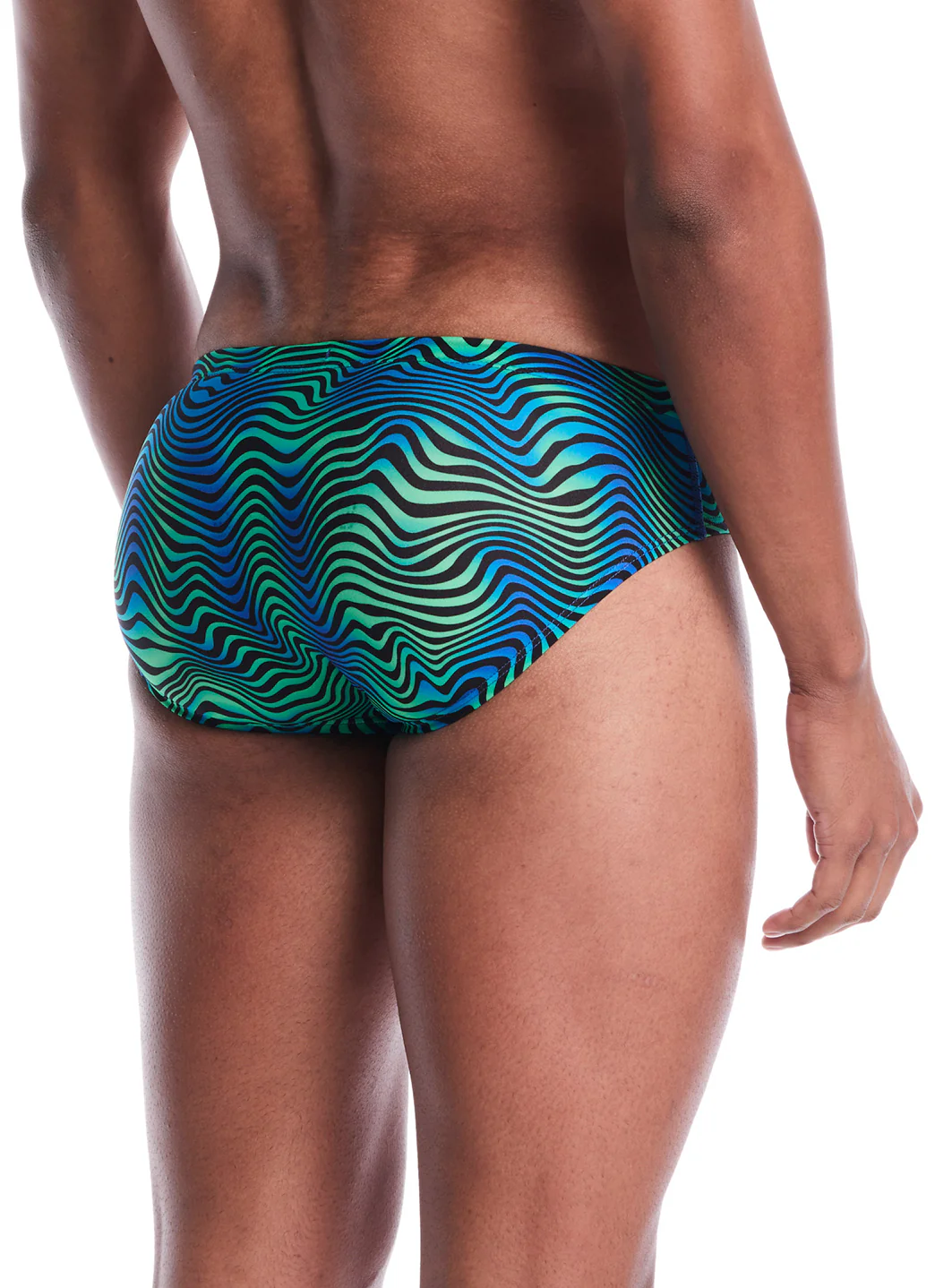 Nike Men's Hydrastrong Water Stripe Brief Swimsuit - Image 25