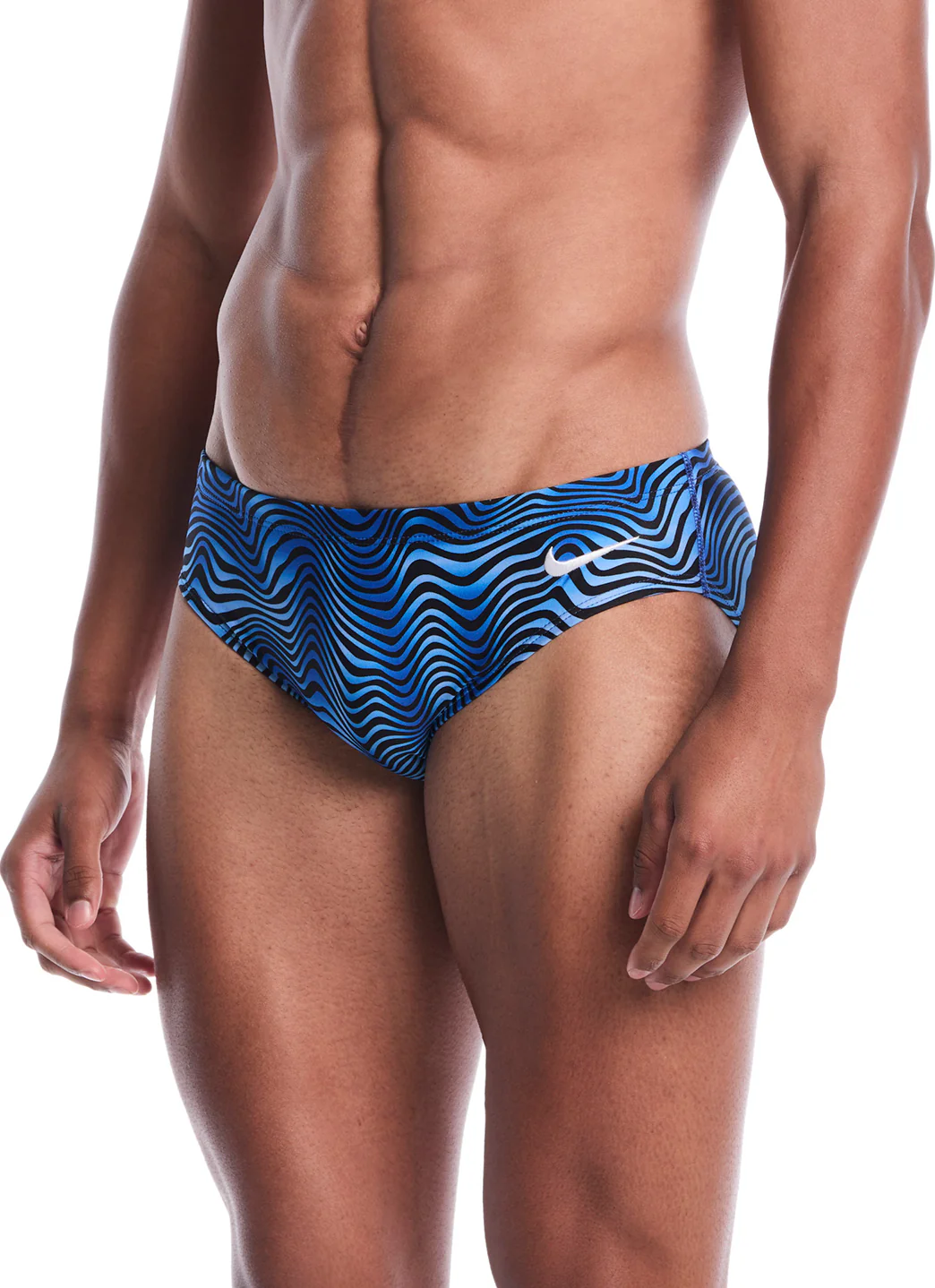 Nike Men's Hydrastrong Water Stripe Brief Swimsuit - Image 37
