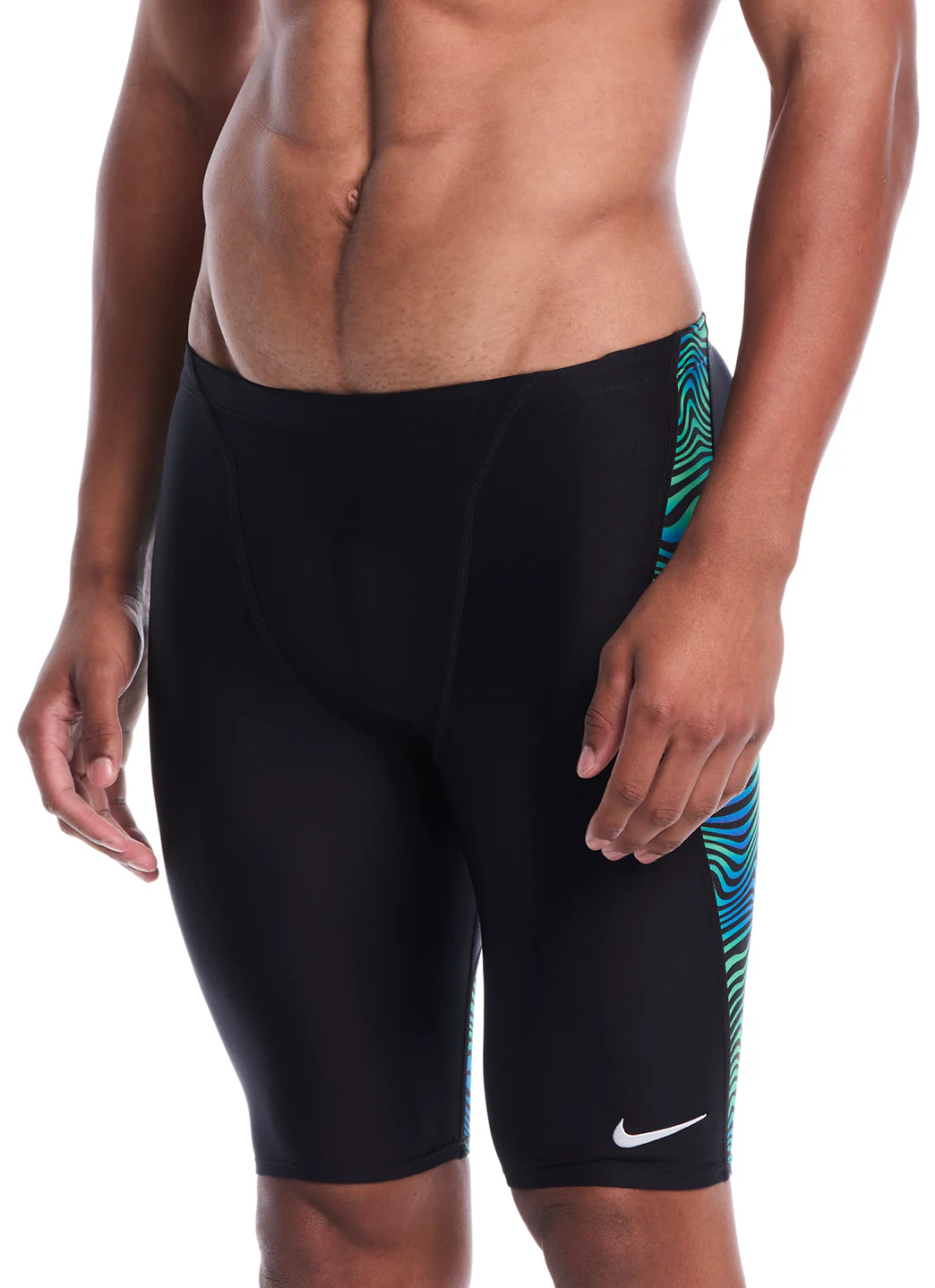 Nike Men's Hydrastrong Water Stripe Jammer Swimsuit - Image 26