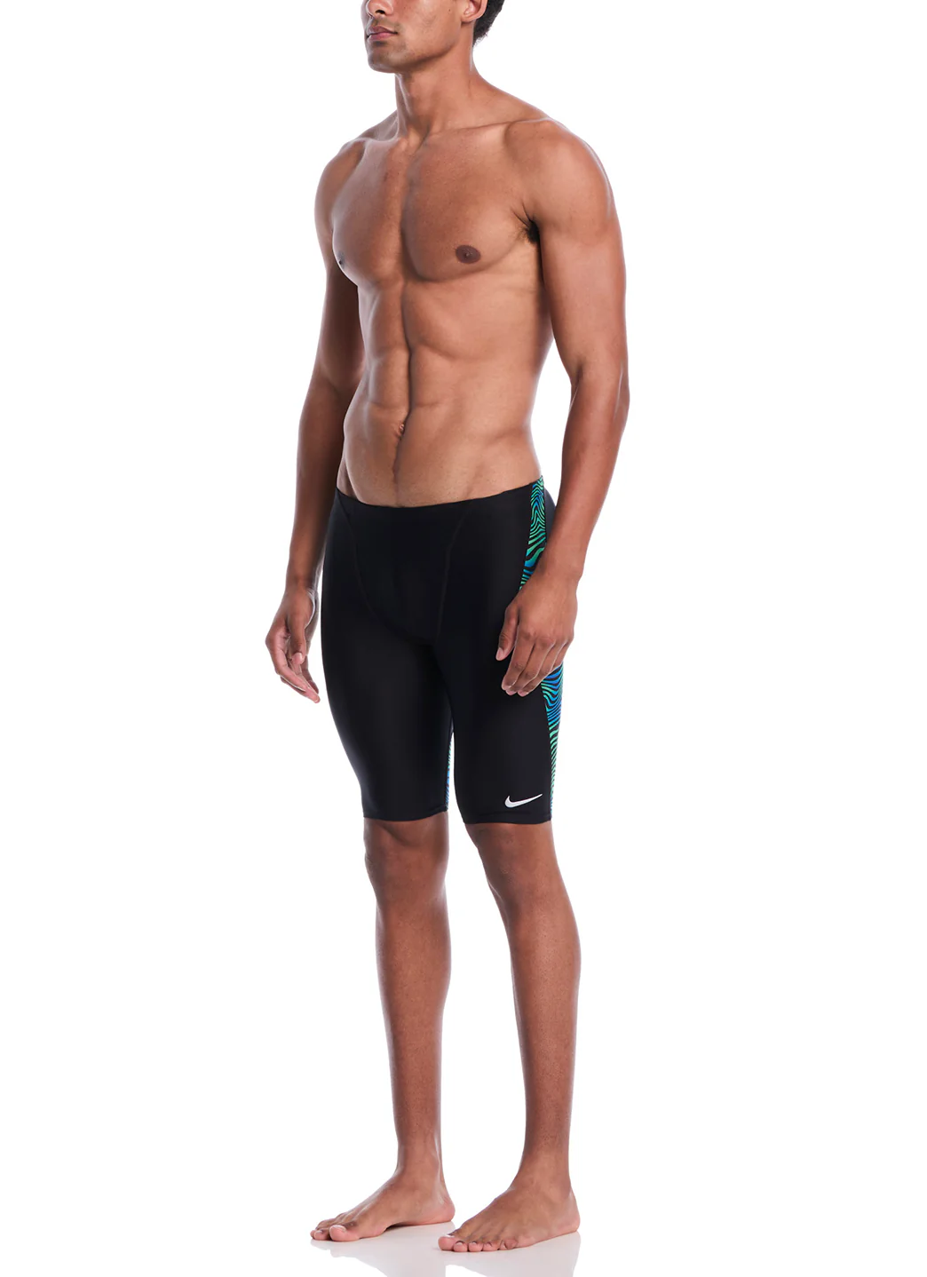 Nike Men's Hydrastrong Water Stripe Jammer Swimsuit - Image 28
