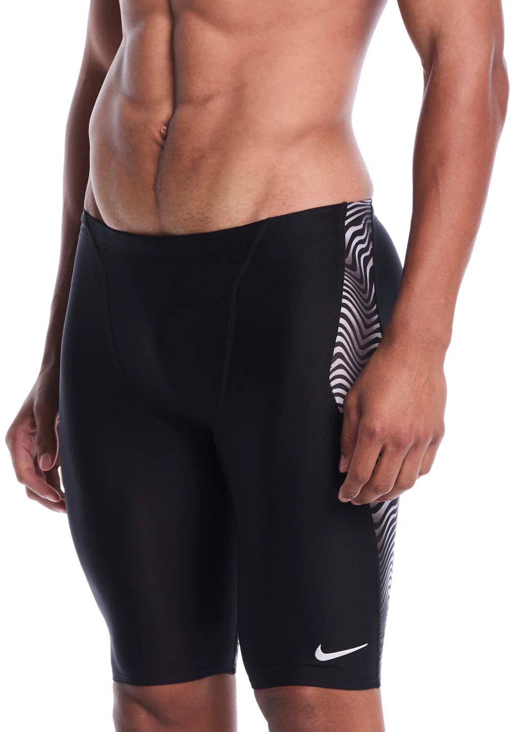 Nike Men's Hydrastrong Water Stripe Jammer Swimsuit - Image 3