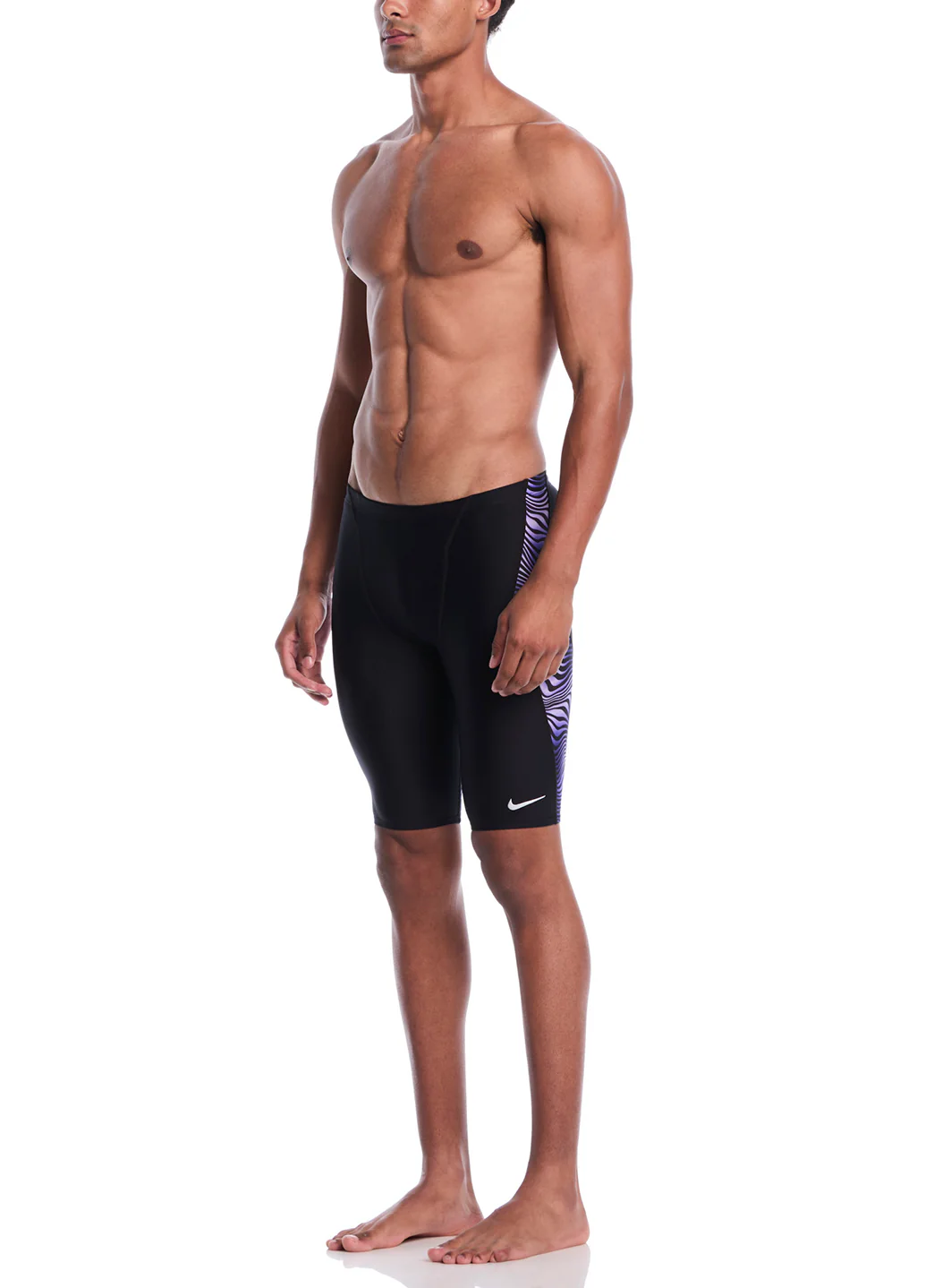 Nike Men's Hydrastrong Water Stripe Jammer Swimsuit - Image 36