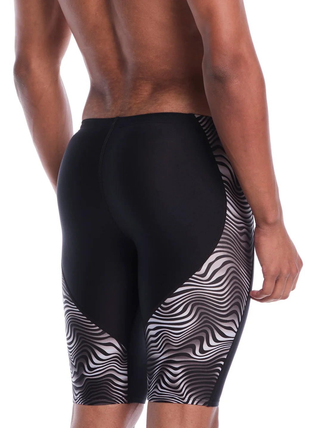 Nike Men's Hydrastrong Water Stripe Jammer Swimsuit - Image 4