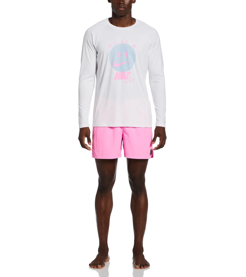 Nike Men's Hydro Long Sleeve Swim Shirt - Image 3