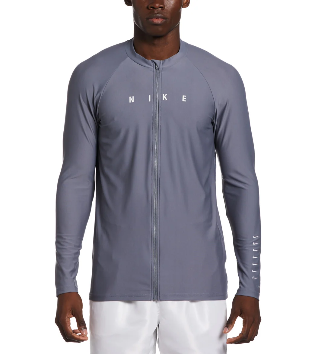 Nike Men's Hydro UV Dri Fit Long Sleeve Zip Top - Image 19