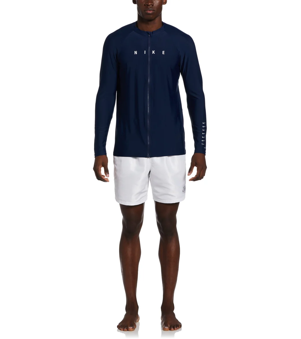 Nike Men's Hydro UV Dri Fit Long Sleeve Zip Top - Image 9