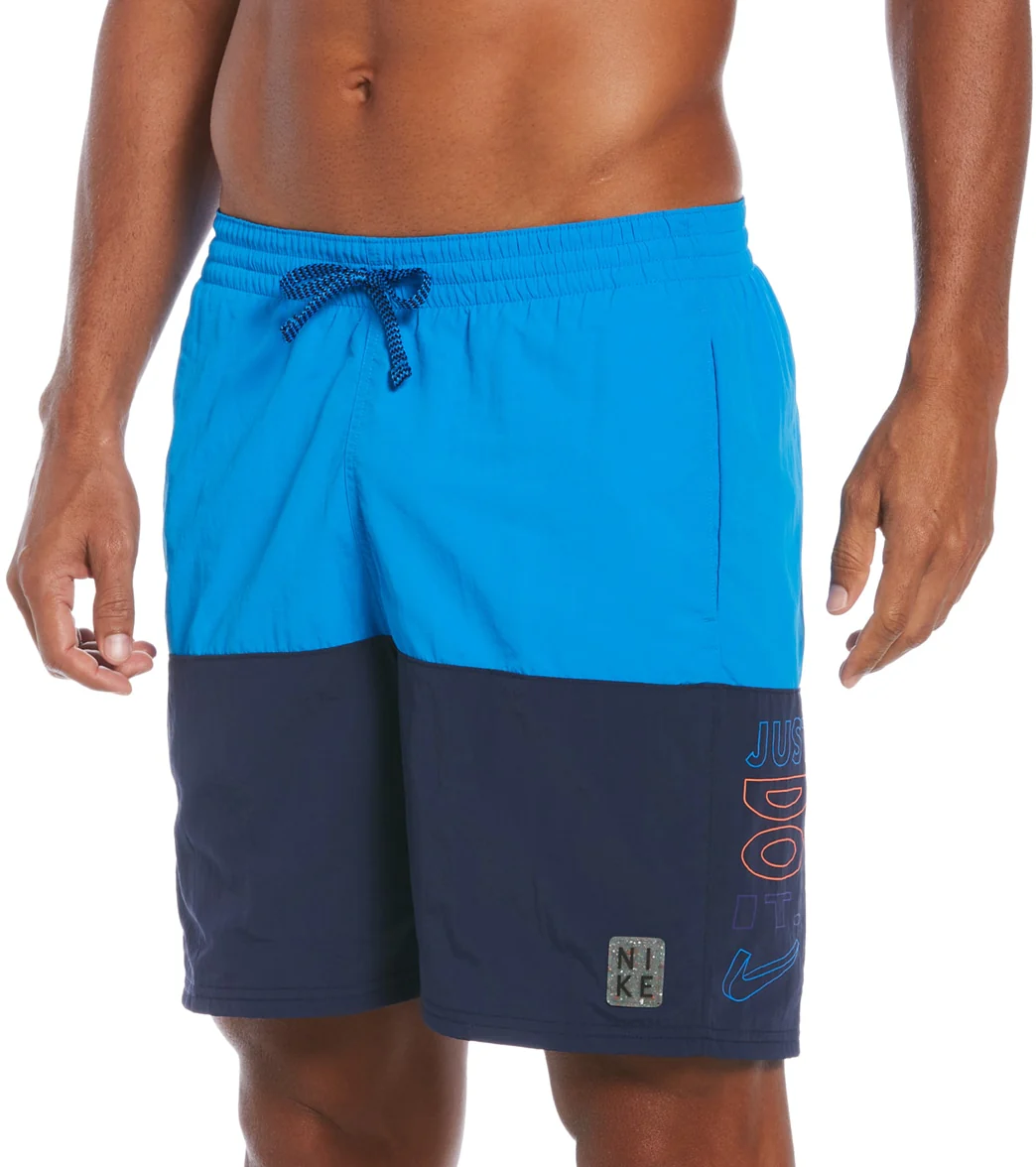 Nike Men's JDI Stack Icon 18" Swim Trunks - Image 10
