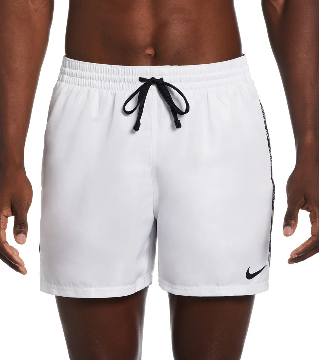 Nike Men's Logo Tape Swim Trunks - Image 50