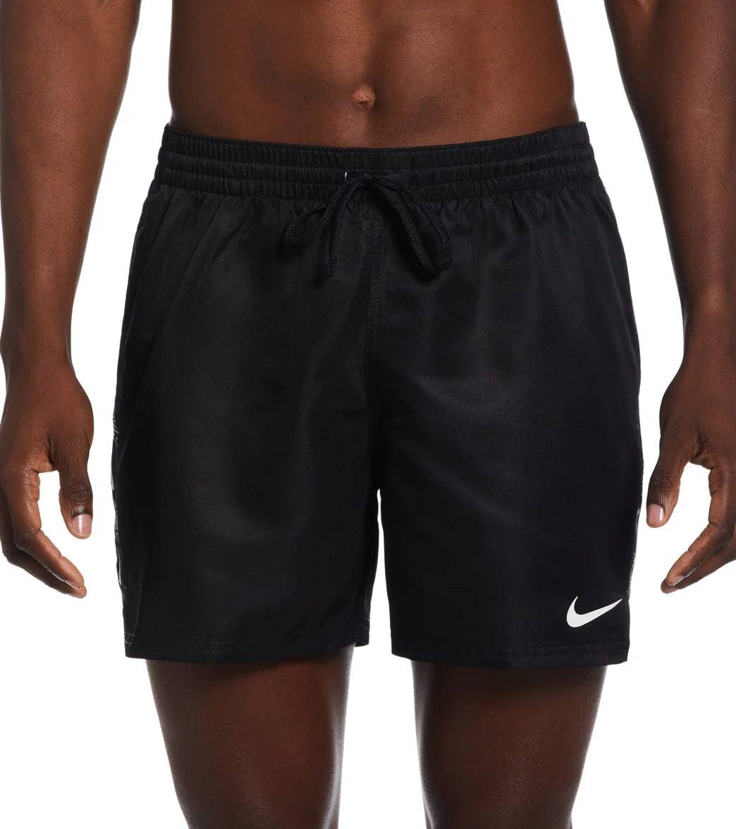 Nike Men's Logo Tape Swim Trunks - Image 65