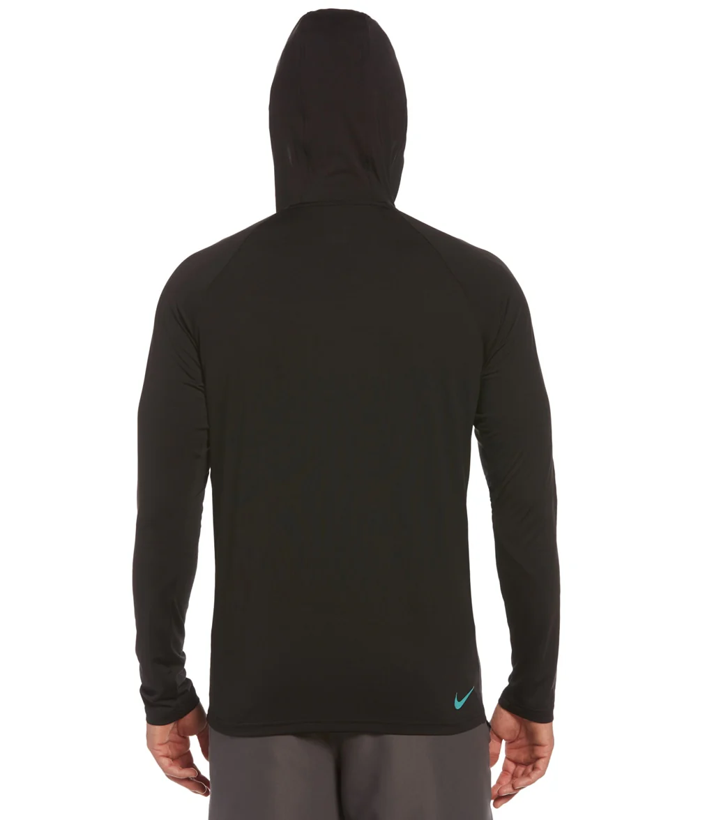 Nike Men's Outline Logo Long Sleeve Hooded Hydroguard - Image 14