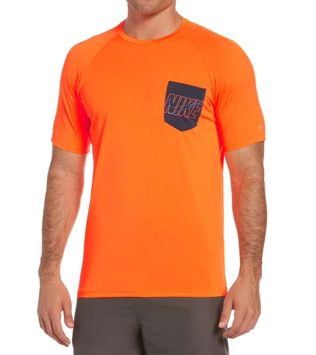 Nike Men's Outline Logo Short Sleeve Hydroguard - Image 12