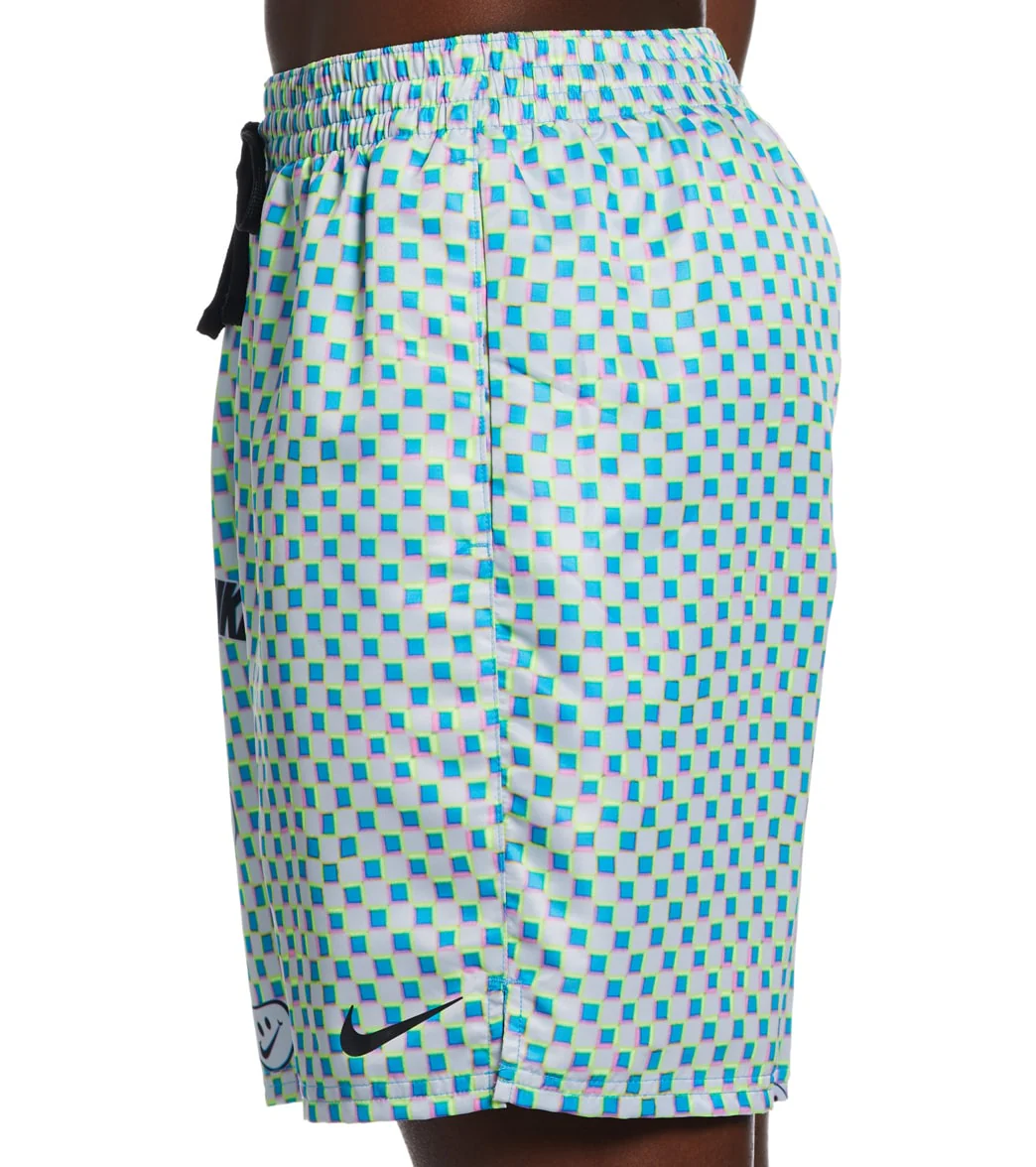 Nike Men's Smiles Check Swim Trunks - Image 26