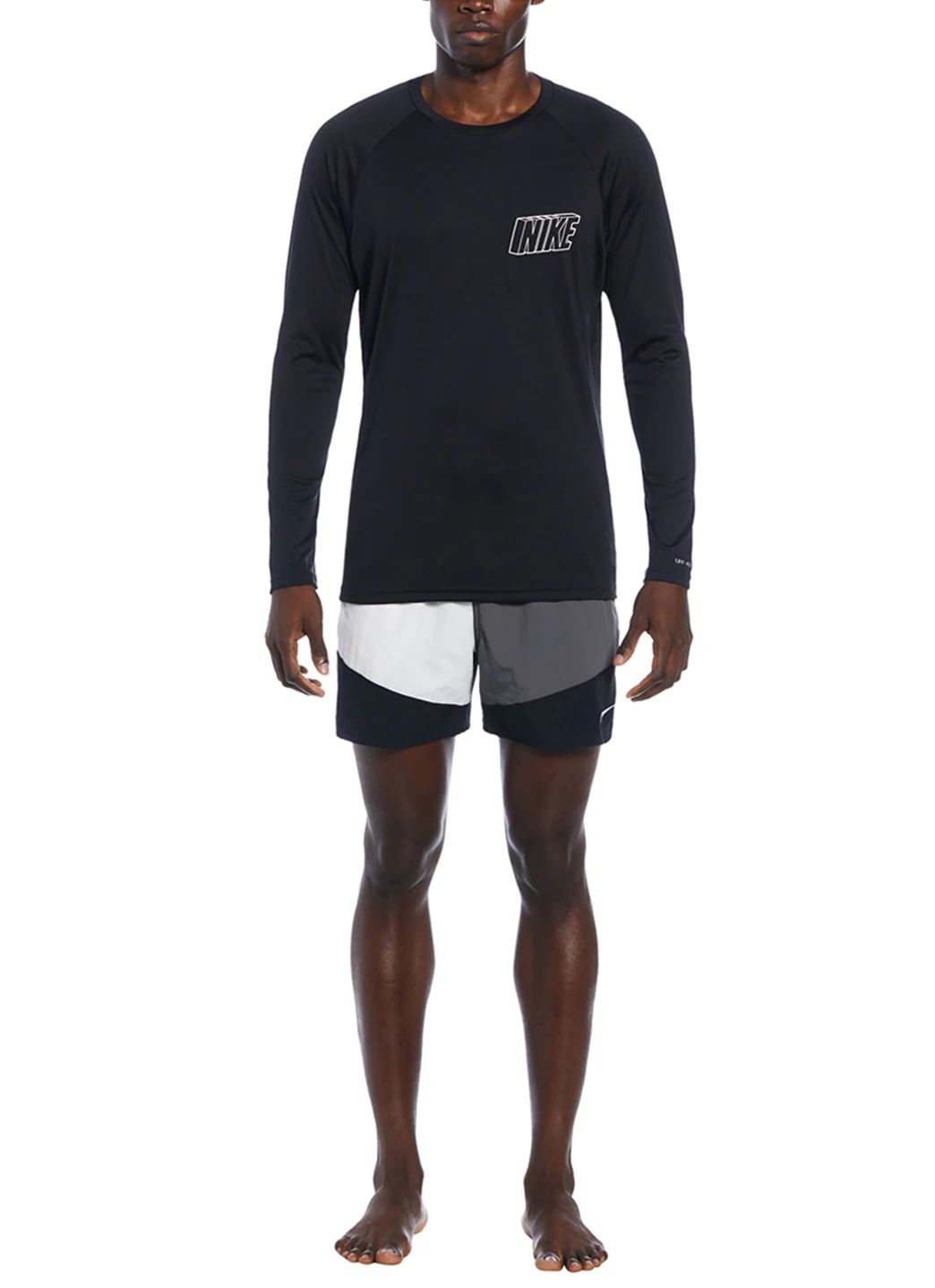 Nike Men's Swoosh At Sea Long Sleeve Hydroguard Swim Shirt - Image 12