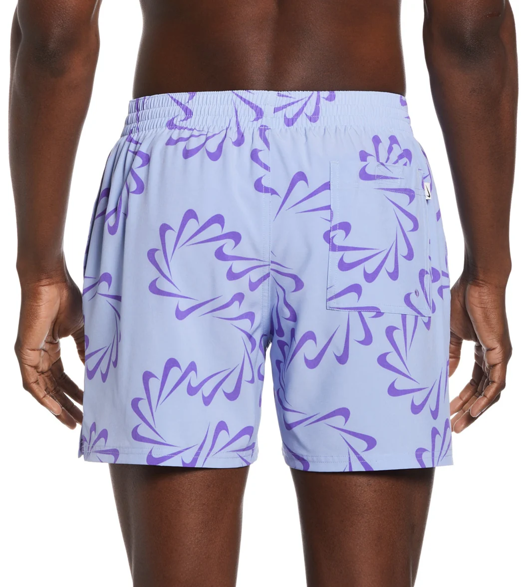 Nike Men's Swoosh Line Swim Trunks - Image 12