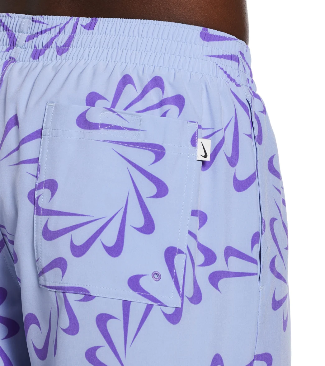 Nike Men's Swoosh Line Swim Trunks - Image 15