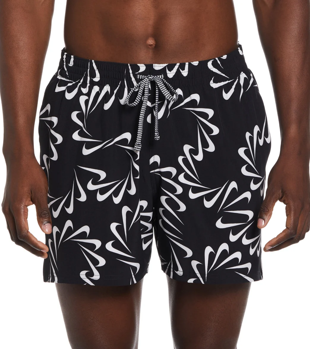 Nike Men's Swoosh Line Swim Trunks - Image 26