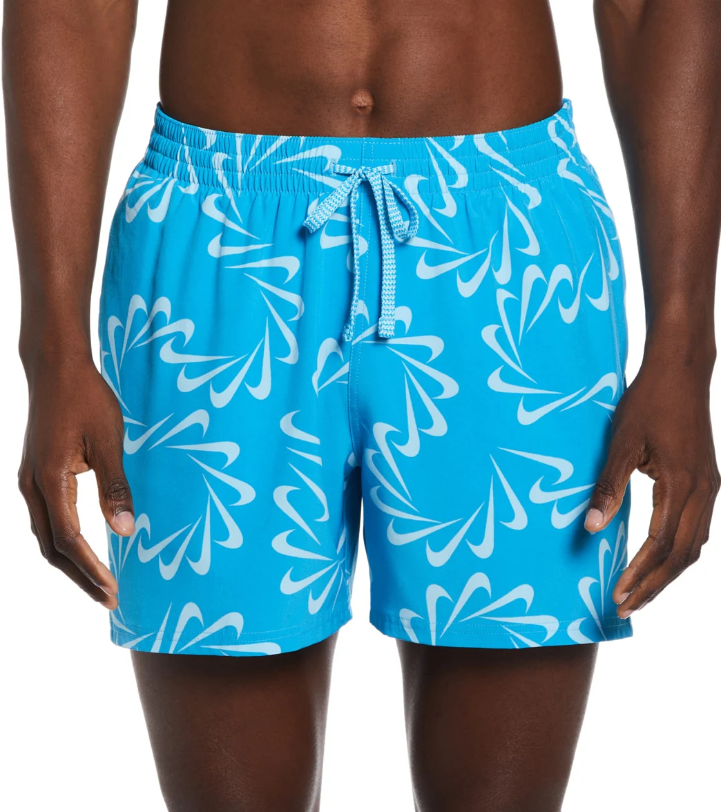 Nike Men's Swoosh Line Swim Trunks - Image 3