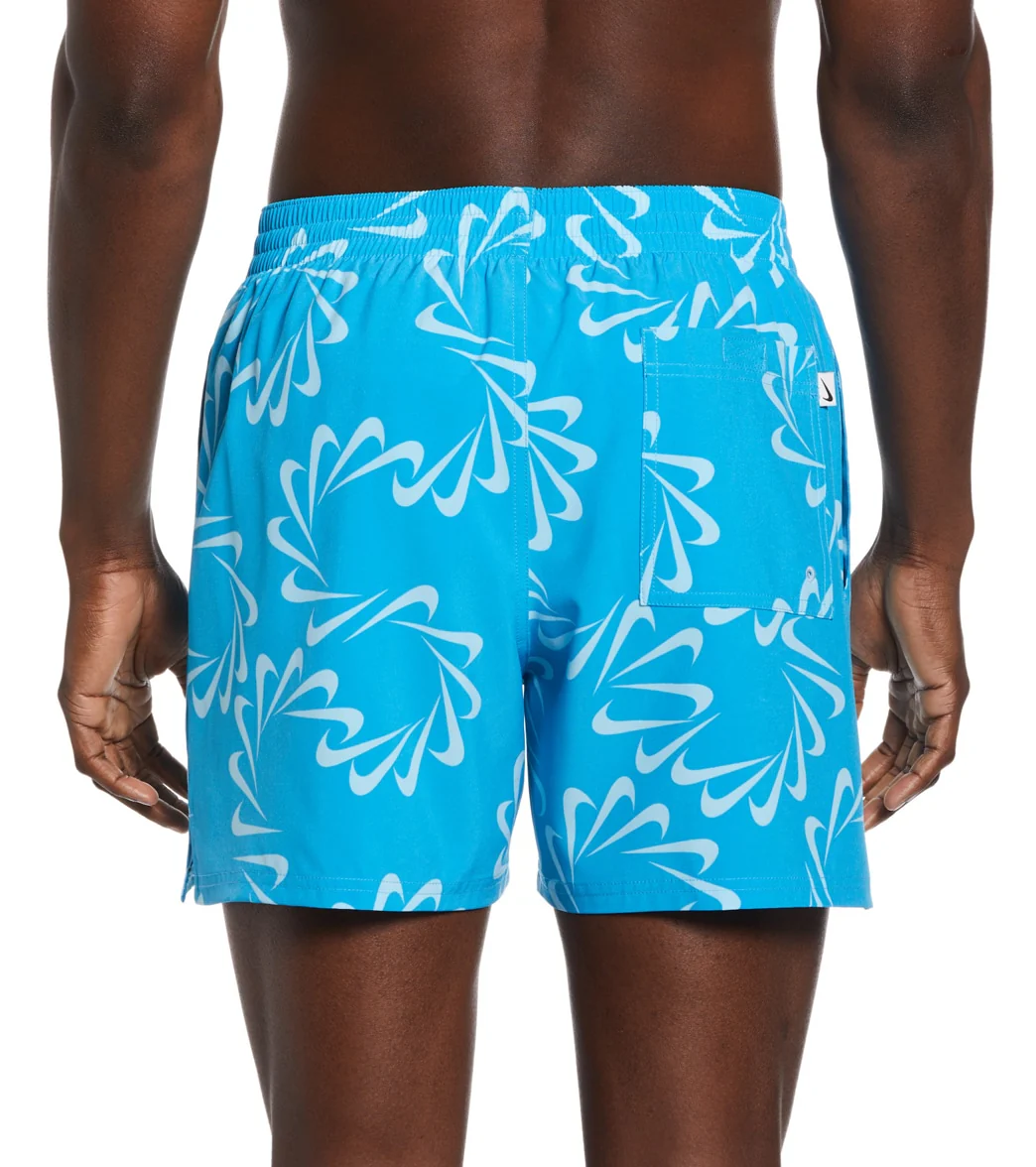 Nike Men's Swoosh Line Swim Trunks - Image 4
