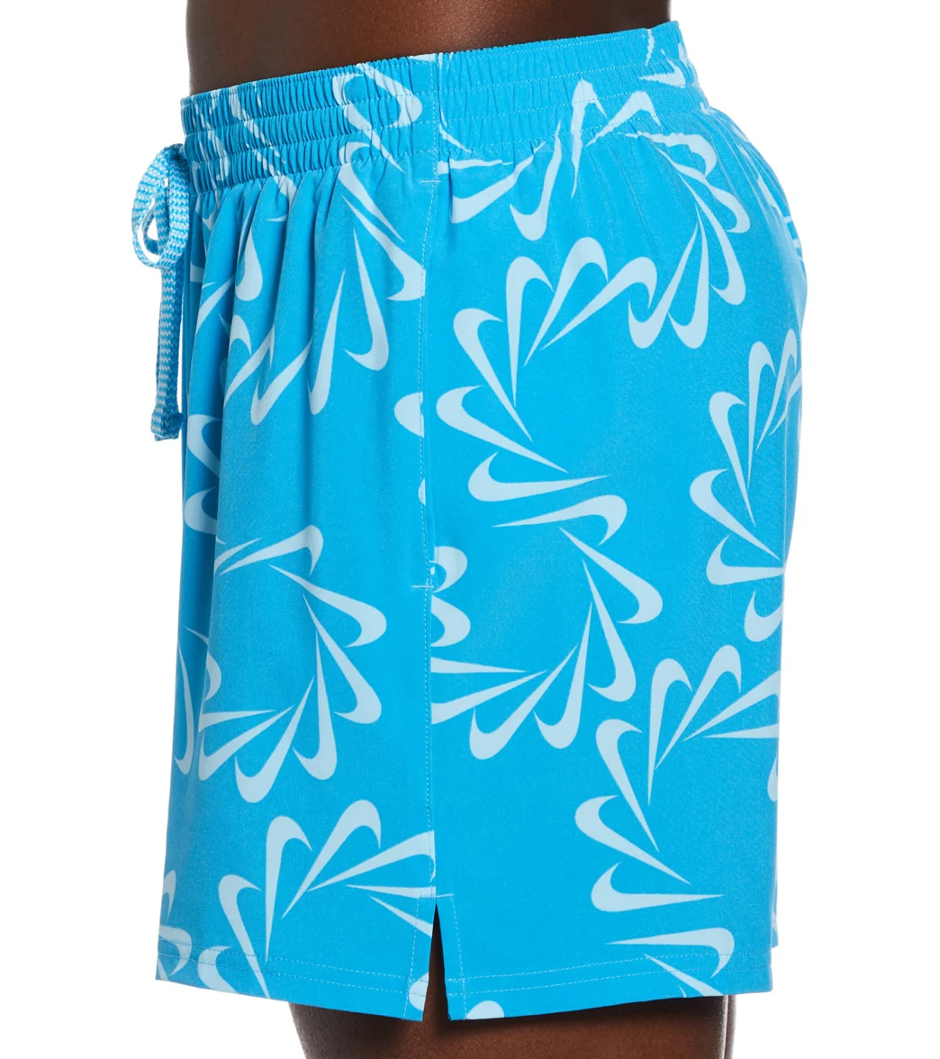 Nike Men's Swoosh Line Swim Trunks - Image 5