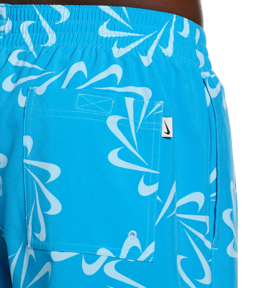 Nike Men's Swoosh Line Swim Trunks - Image 7