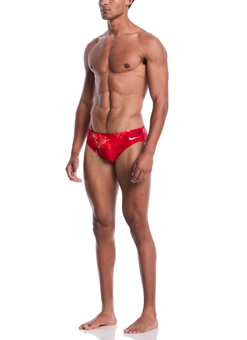 Nike Men's Watercolor Brief Swimsuit - Image 12