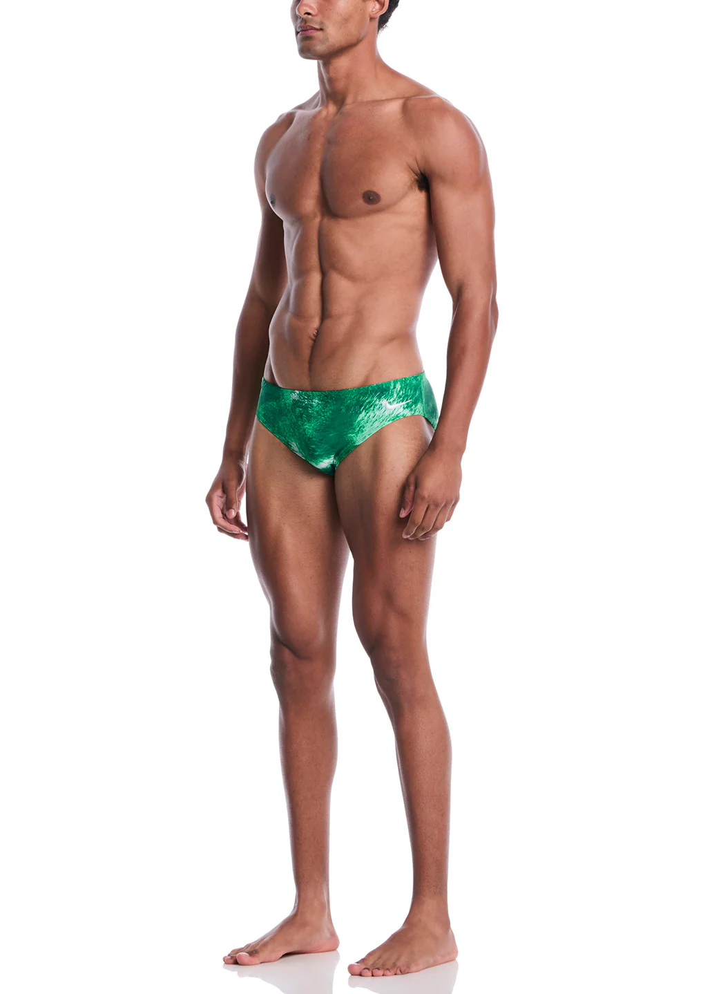 Nike Men's Watercolor Brief Swimsuit - Image 26