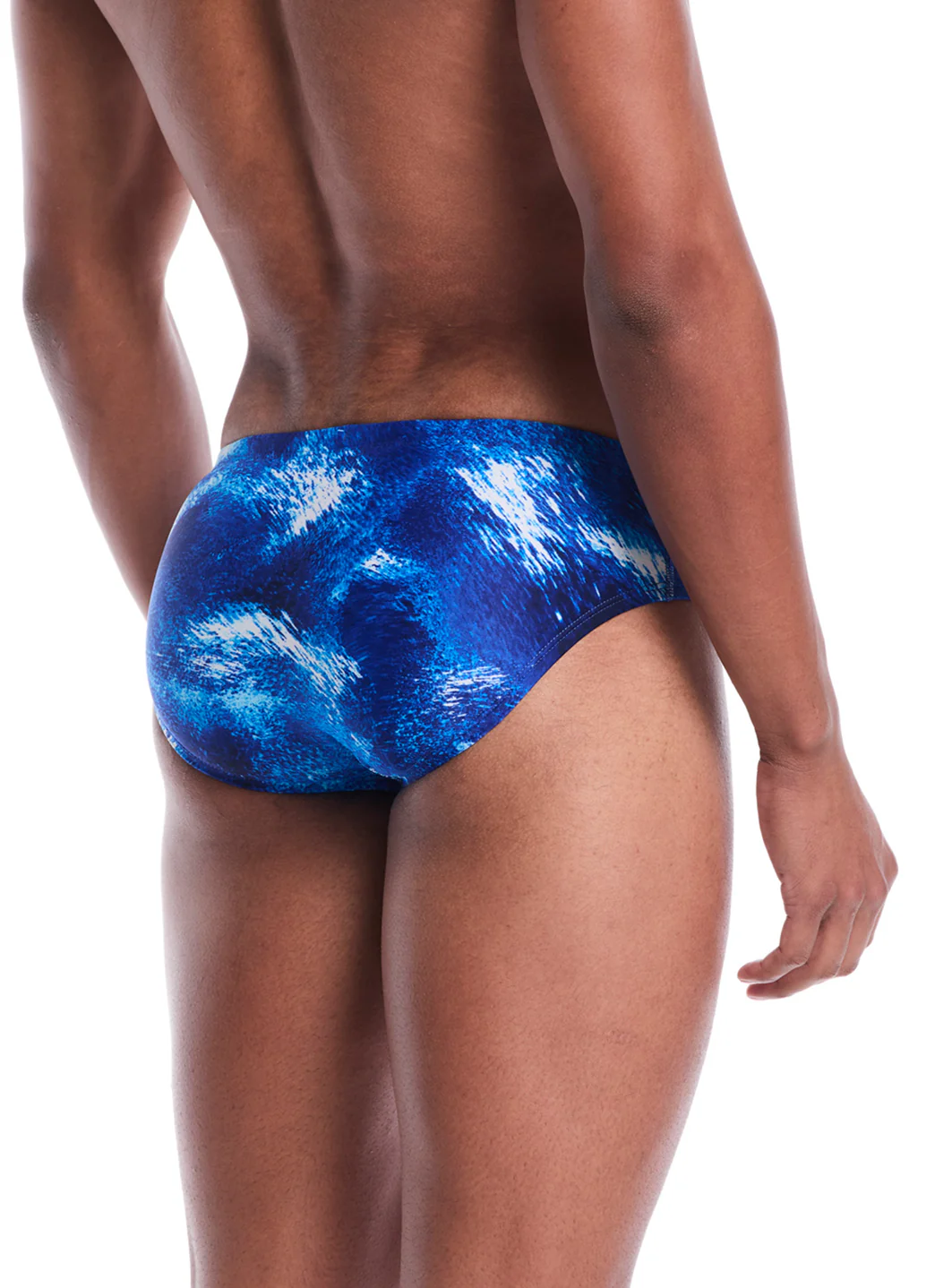 Nike Men's Watercolor Brief Swimsuit - Image 4