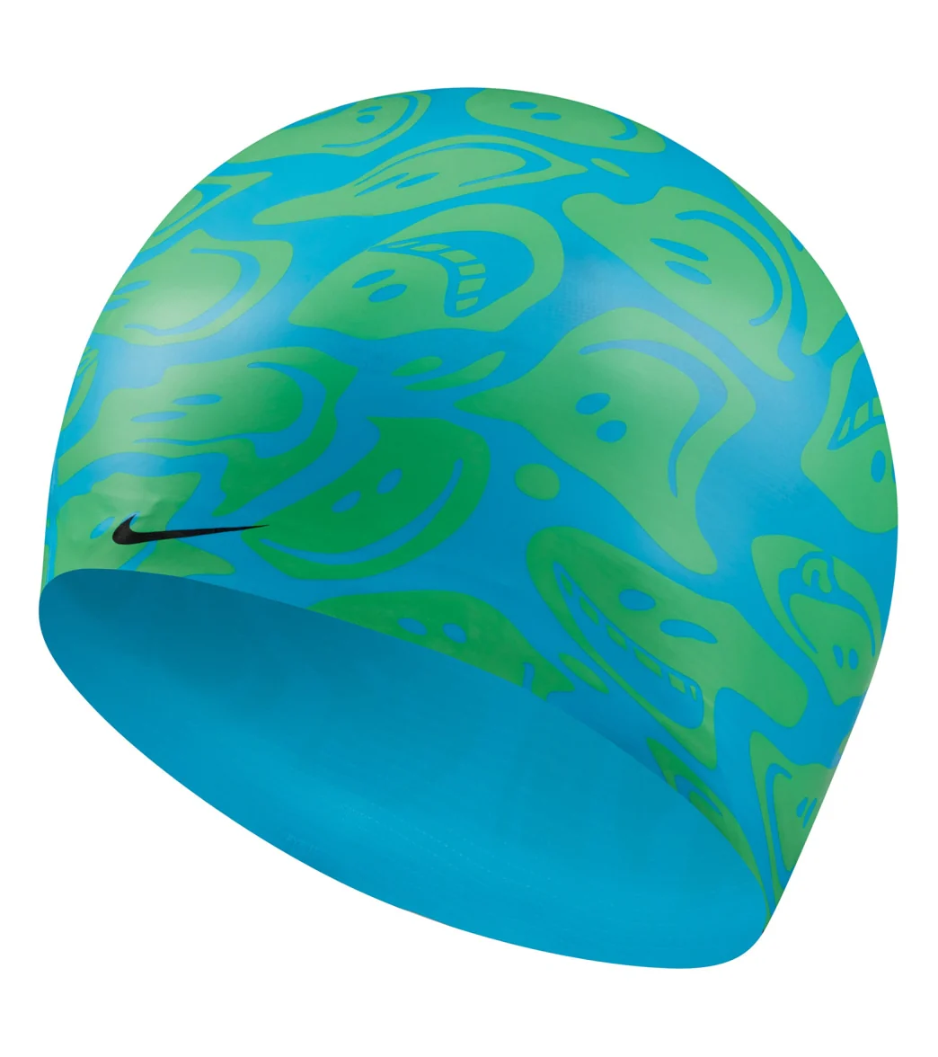 Nike Smiles Silicone Swim Cap - Image 3