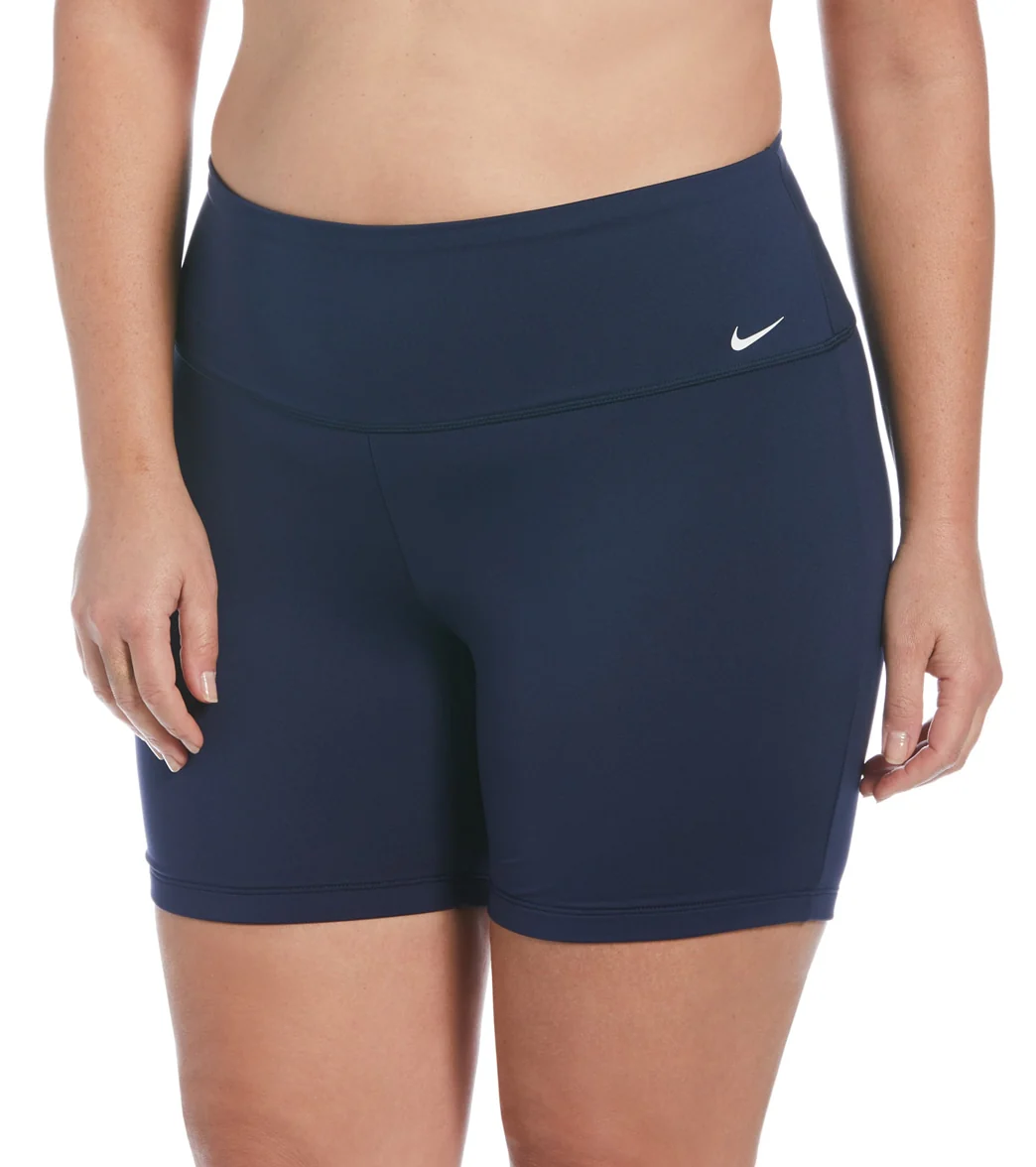 Nike Women's 6" Plus Size Essential Kick Swim Short - Image 9