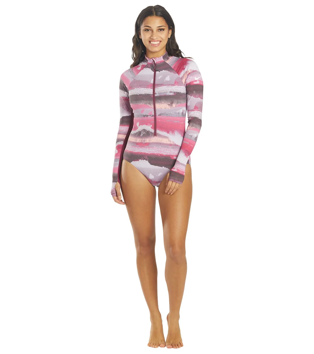 Nike Women's Adventure Long Sleeve One Piece Swimsuit - Image 18