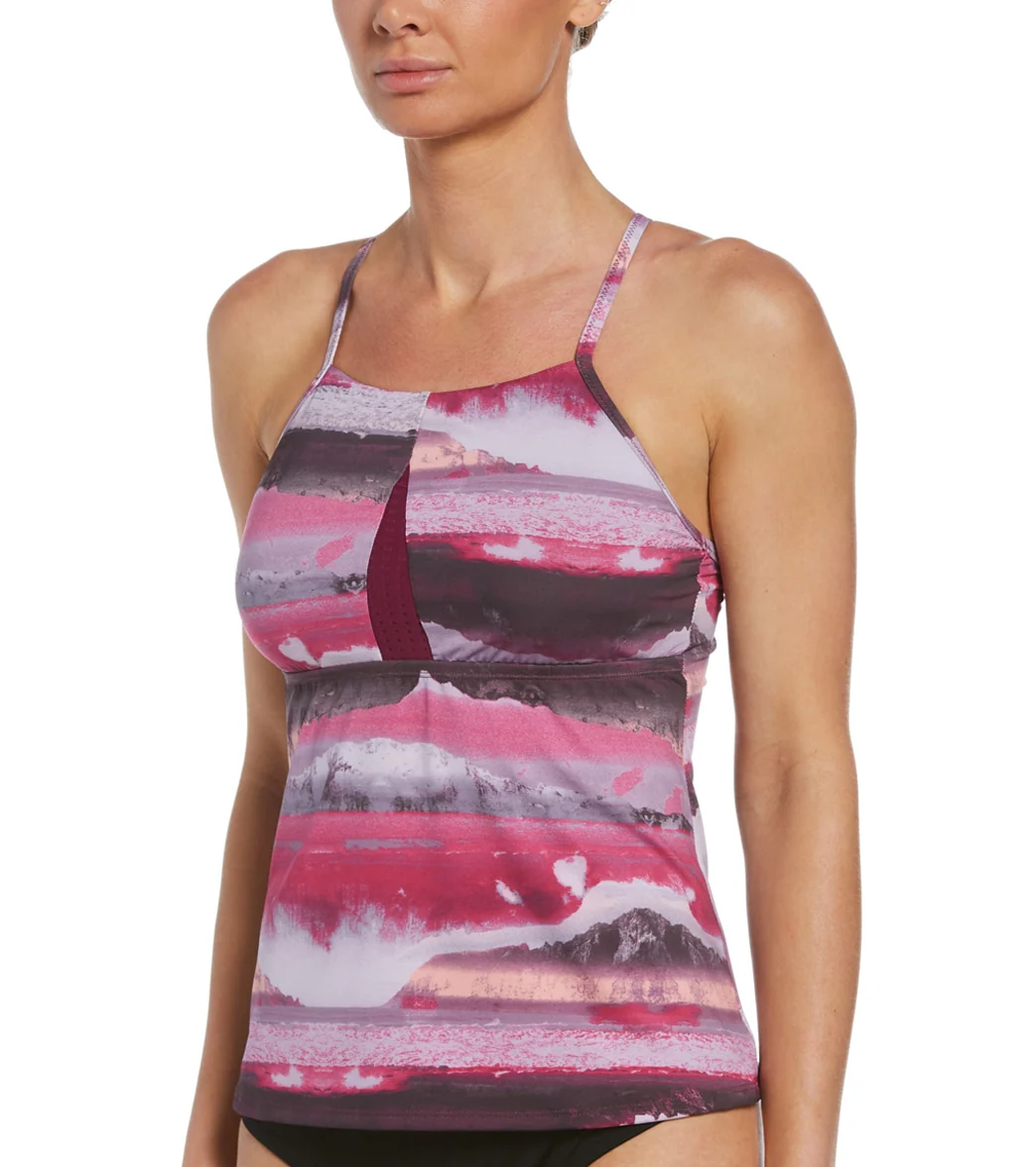 Nike Women's Adventure Strappy Crossback Tankini Top - Image 10
