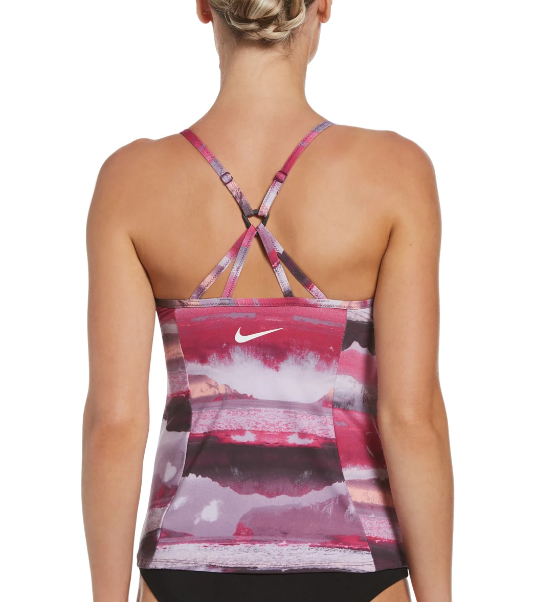 Nike Women's Adventure Strappy Crossback Tankini Top - Image 11