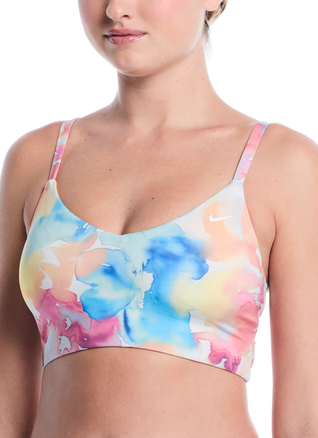 Nike Women's Aquarelle V-Neck Midkini Top - Image 3