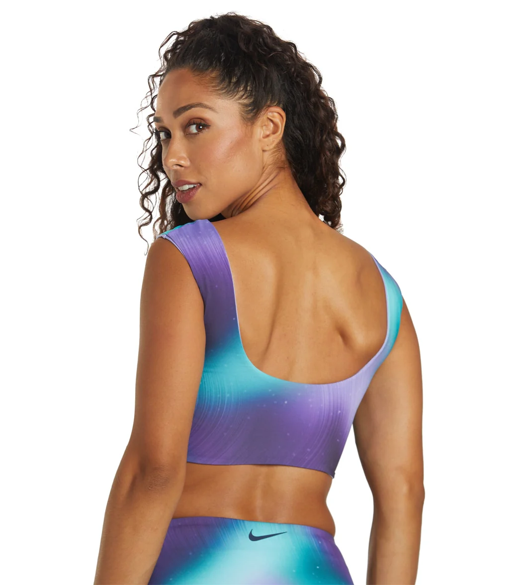 Nike Women's Aurora Reversible Crop Bikini Top - Image 10