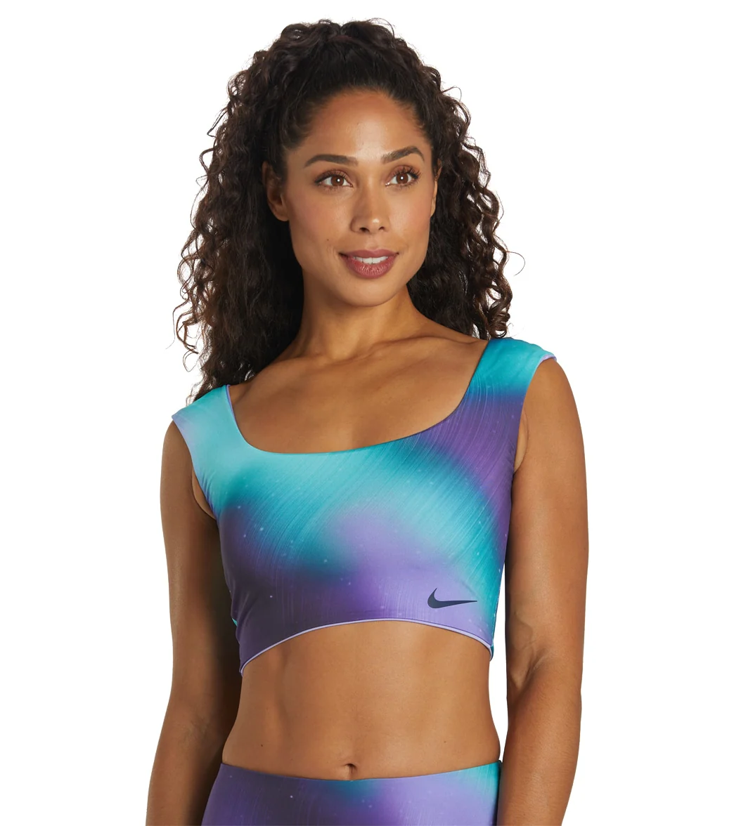 Nike Women's Aurora Reversible Crop Bikini Top - Image 14