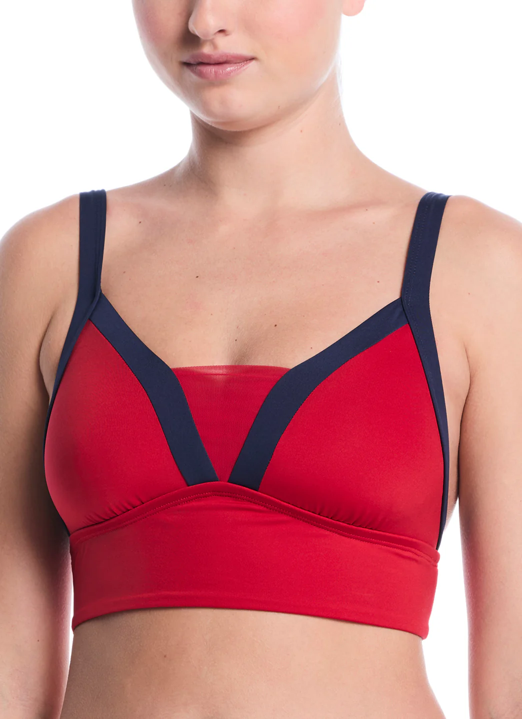 Nike Women's Bold Color Block Midkini Top - Image 11