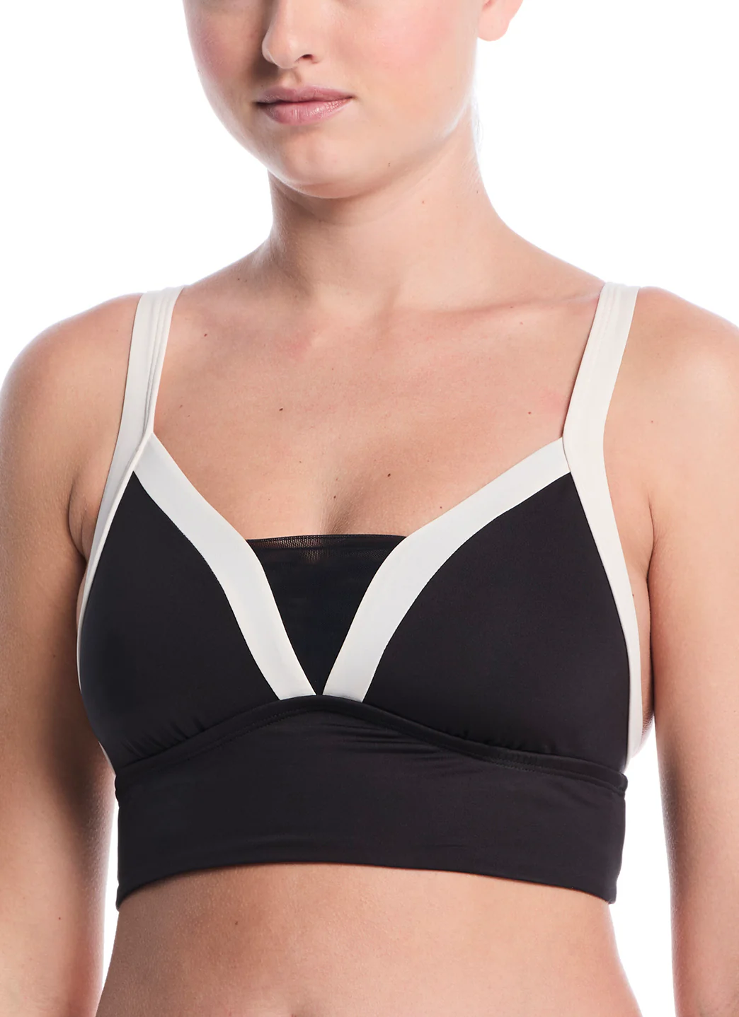 Nike Women's Bold Color Block Midkini Top - Image 2