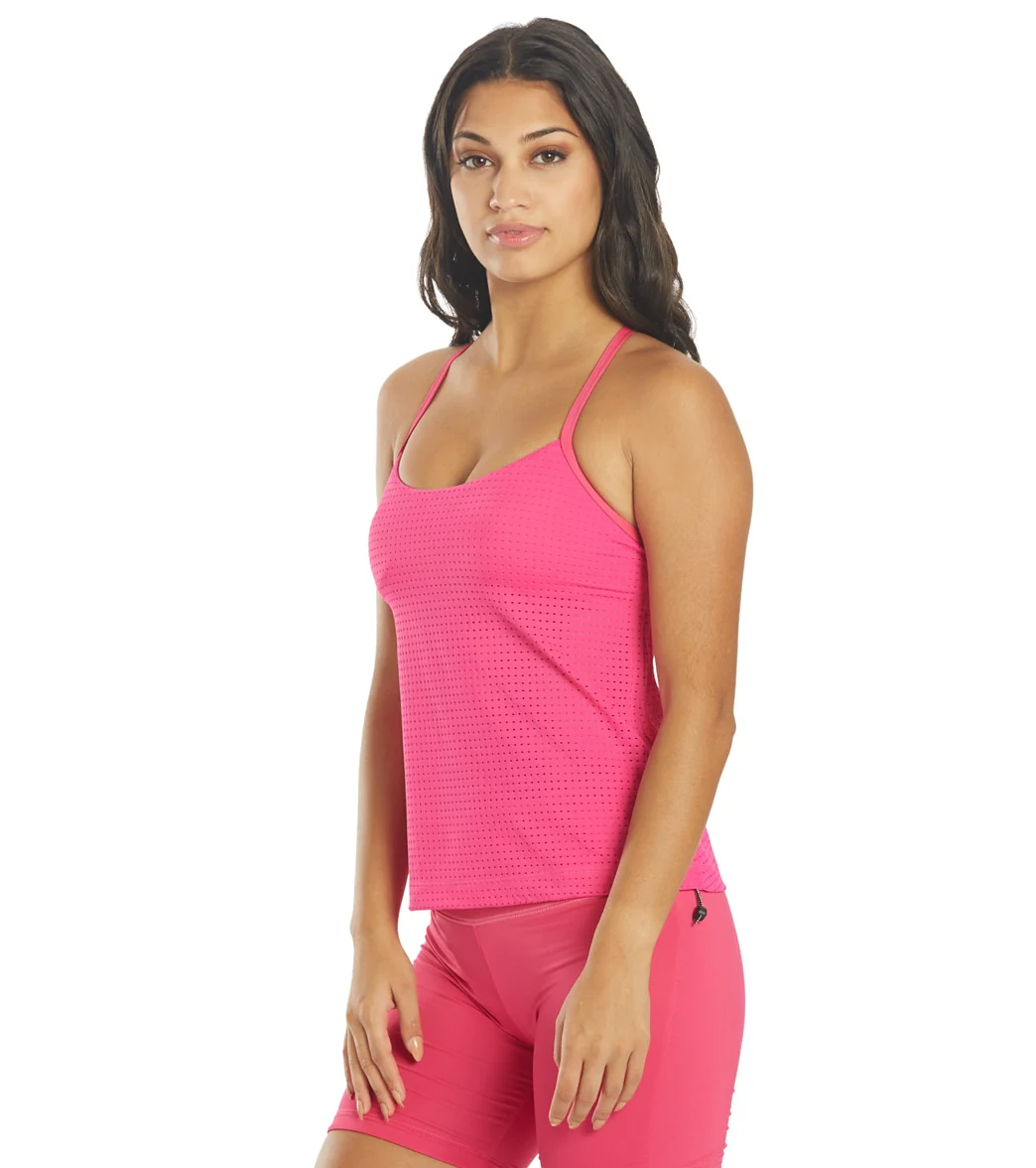 Nike Women's Chlorine Resistant Essential Layered Tankini Top - Image 5