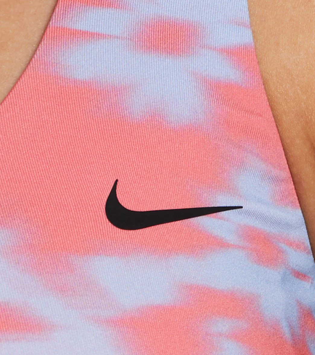 Nike Women's Floral Fade Scoop Neck Bikini Top - Image 4