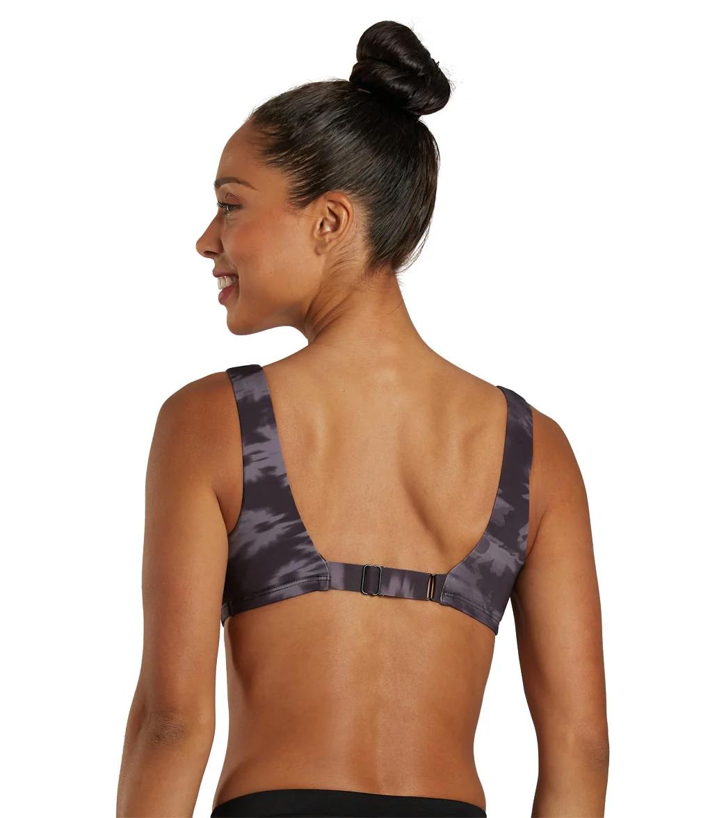 Nike Women's Floral Fade Scoop Neck Bikini Top - Image 9