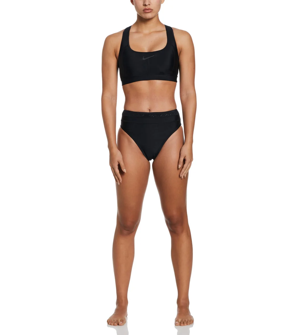 Nike Women's High Waist Bikini Bottom - Image 11