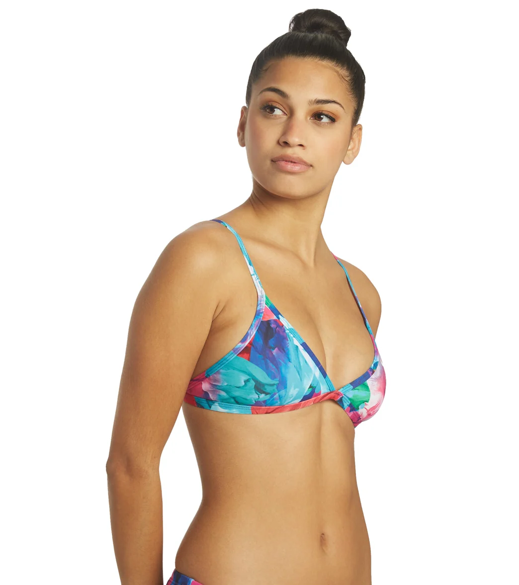 Nike Women's HydraStrong Multiple Print Tie Back Bikini Top - Image 2