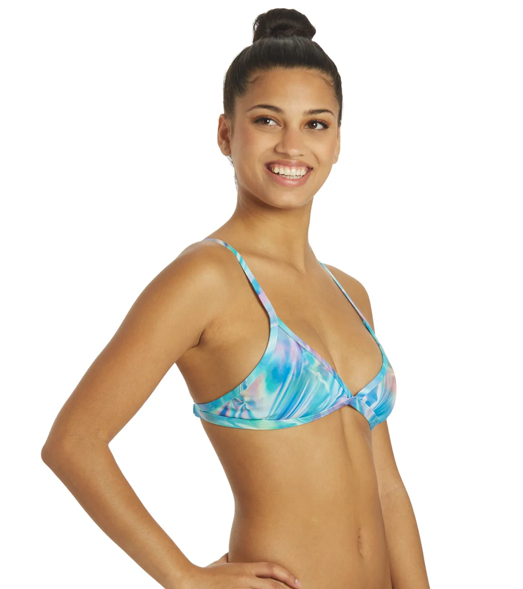 Nike Women's HydraStrong Multiple Print Tie Back Bikini Top - Image 9