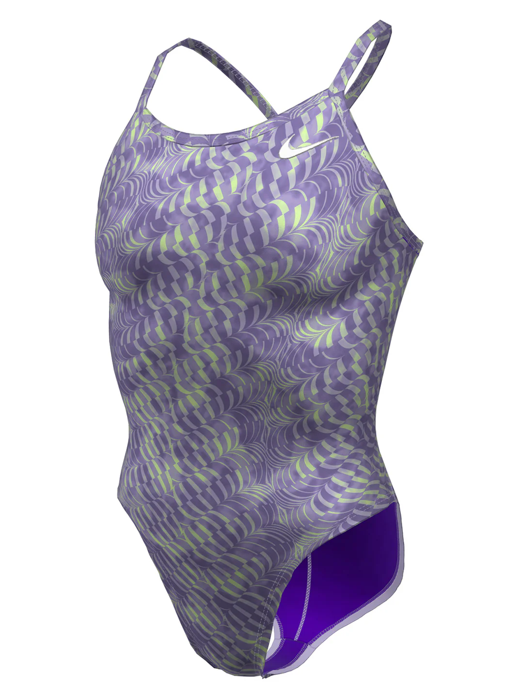 Nike Women's Hydrastrong Pool Lanes Racer Back One Piece Swimsuit - Image 46