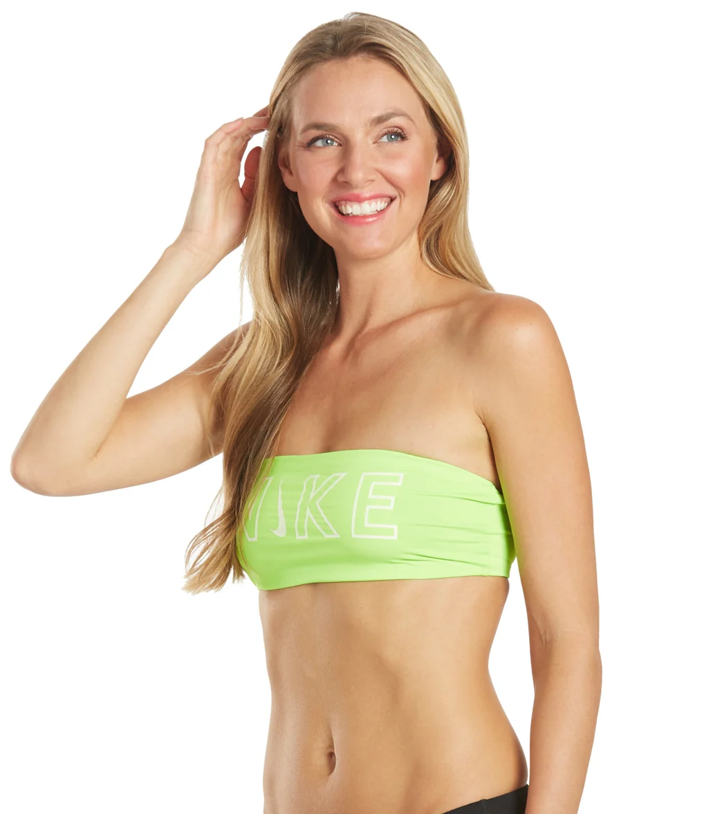 Nike Women's Logo Bandeau Bikini Top - Image 5